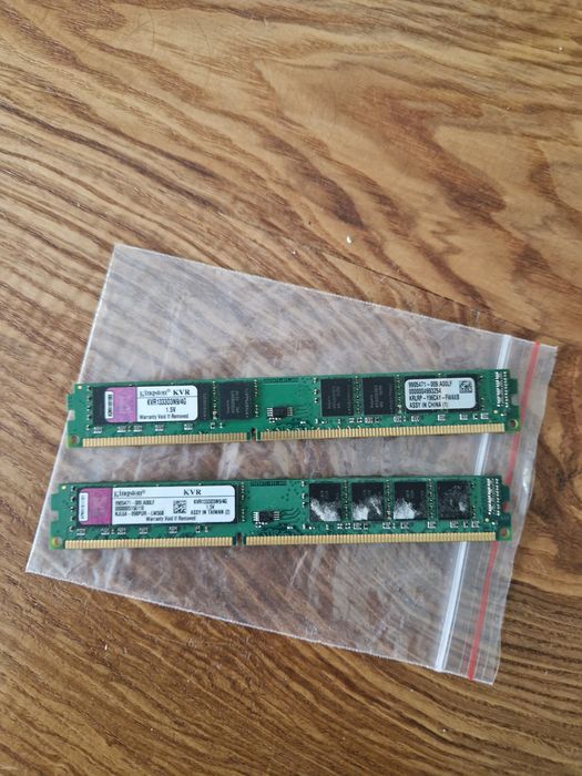 RAM ddr3 2 kości po 4gb kingstone