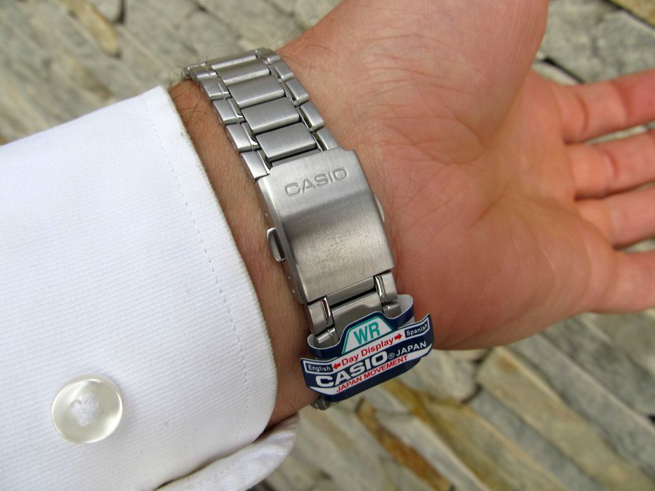 ЖИВІ ФОТО Кварцевий чоловічий наручний годинник Casio ORIGINALS