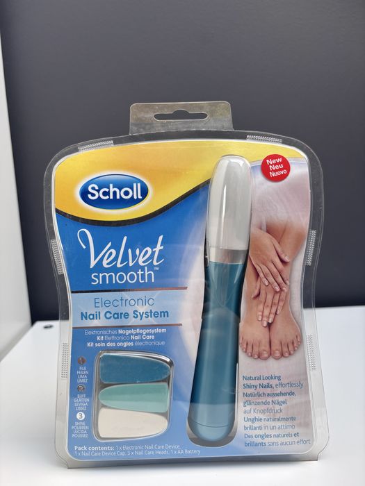 Scholl Velvet Smooth Elektroniczny pilnik do pielęgnacji paznokci