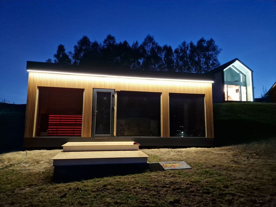 Sauna jacuzzi tężnia spa