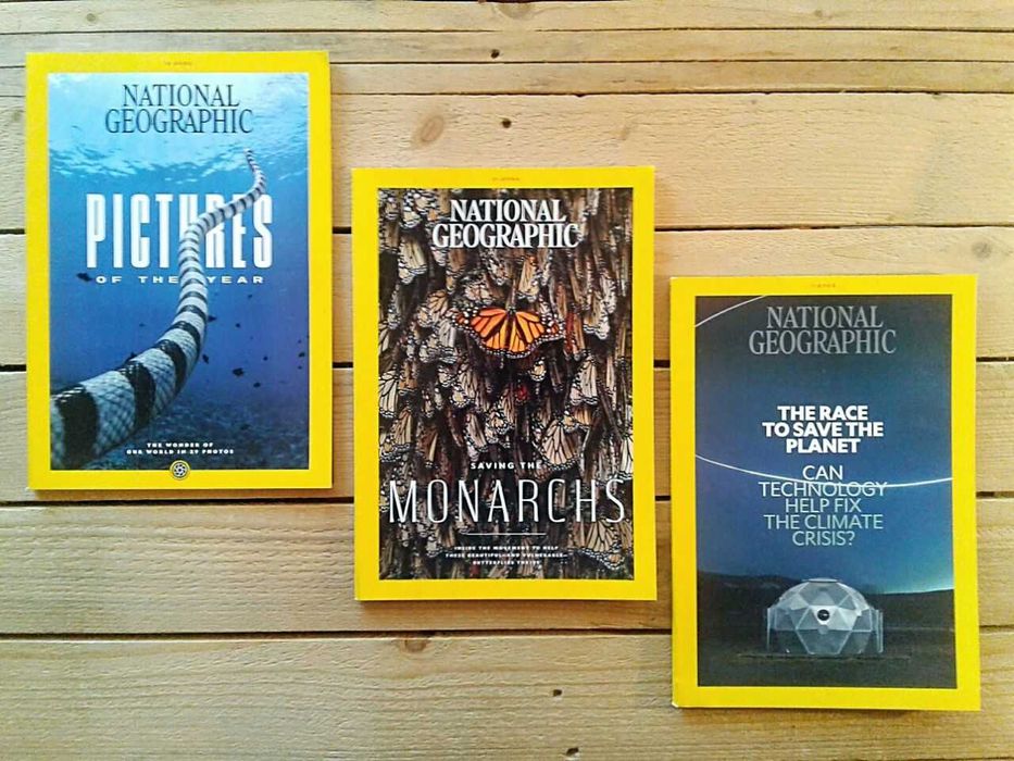 3 в 1 - журналы National Geographic USA (2023-2024), журнал Неш Гео