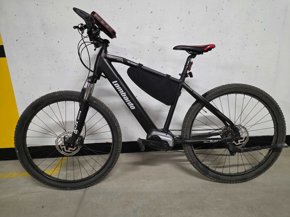 Rower elektryczny LOMBARDO Selinunte M20 29 cali Czarny GWARANCJA 2 BATERIE
