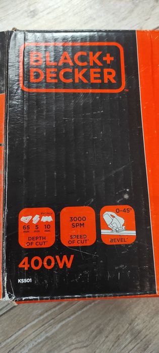 Wyrzynarka Black & Decker 400 w .Nova