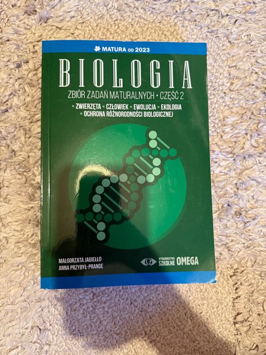 Książki. Zbiory zadań maturalnych biologia