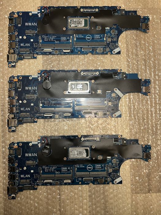 Материнські плати i5-8365U, i7-8665U Dell Latitude 5400