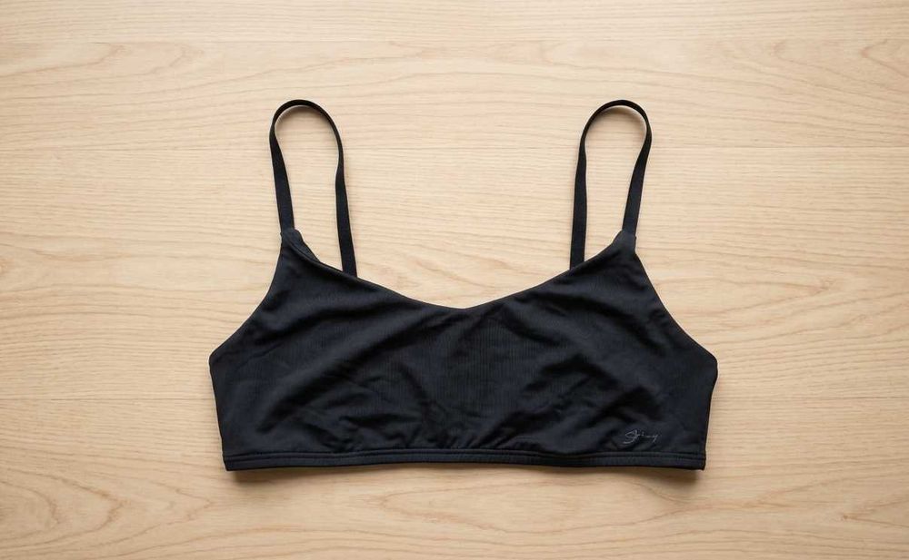 Nowy czarny damski top sportowy Tk Maxx 42 XL