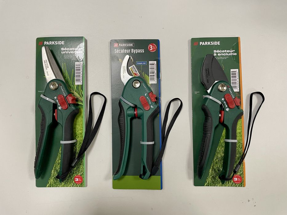 Секатор універсальний 6мм/Bypass 10мм/з наковаленкою 10мм PARKSIDE