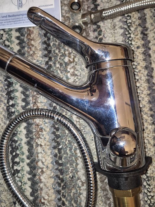 Кухонна мойка углова+кран