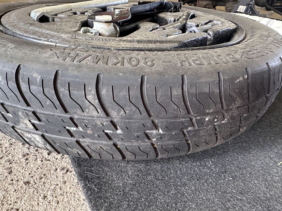 Koło dojazdowe 5x112 125/70/16  vw audi seat skoda