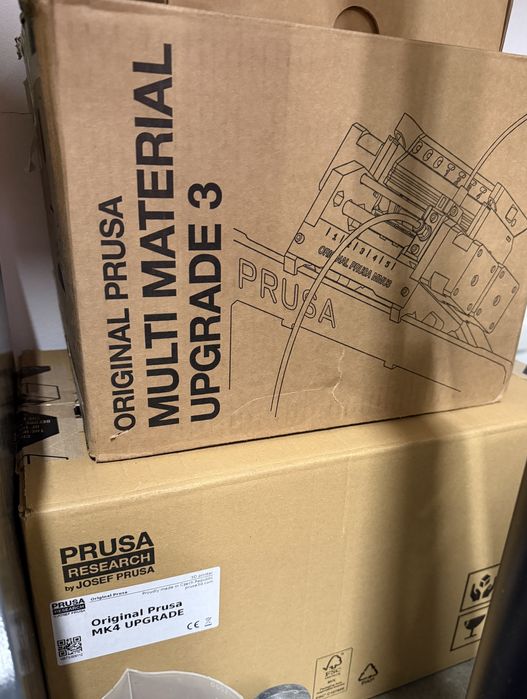 Drukarka 3D Prusa MK4S + MMU3 + Dysze Obxidian HighFlow + 3 platey + Dodatki