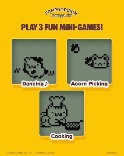 Pompompurin Тамагочі Нано Санріо Бандай Tamagotchi Nano Sanrio Bandai