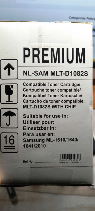 toner Samsung ML1610.1640. 1641.2010.