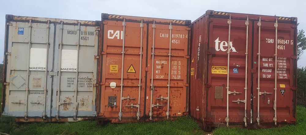 Portas de contentor marítimo – 20' e 40' HC – conjunto ou separado