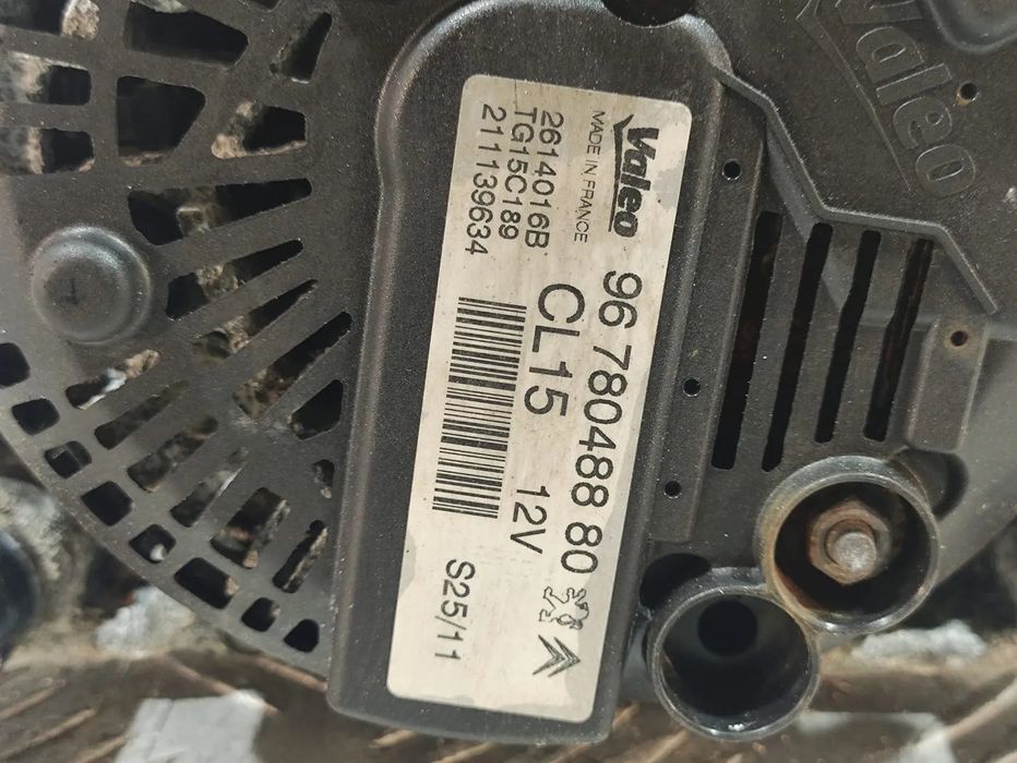 Alternador Valeo original 12V PSA CITROEN PEUGEOT 2614016B
