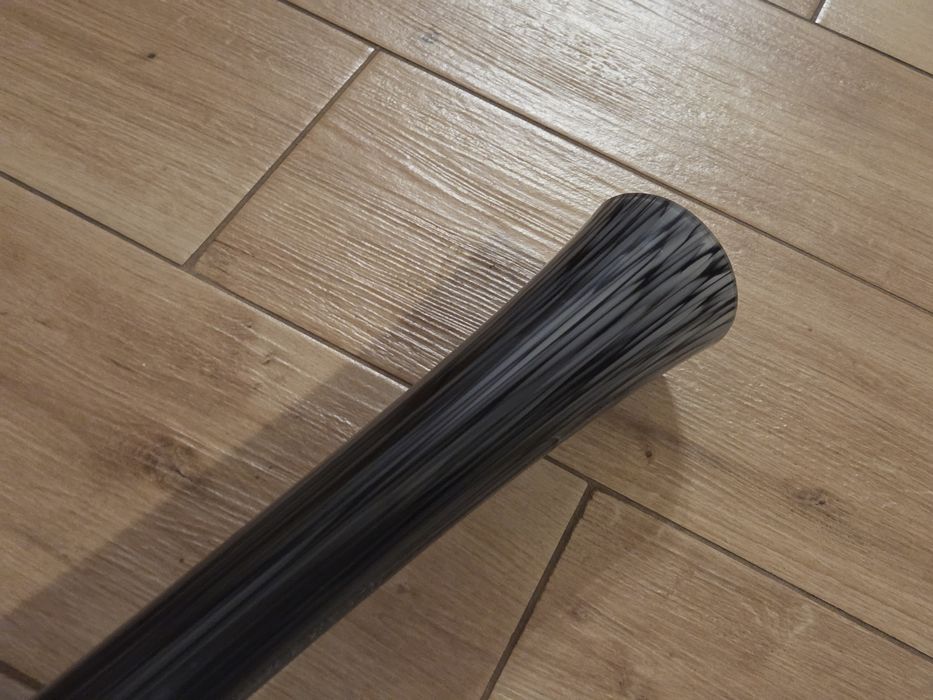 Wazon szklany, wysoki 101  cm. Murano