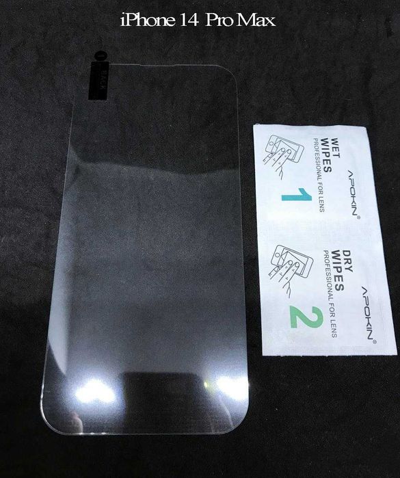 Película de vidro temperado iPhone 14 / 14 Plus / 14 Pro / 14 Pro Max