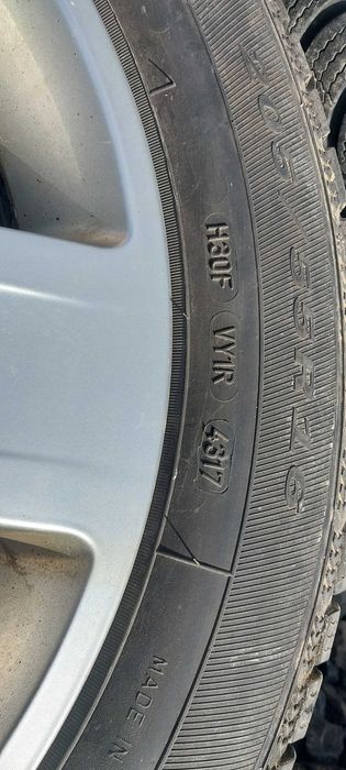 Audi orginalne felgi ,5x112 Opony zimowe 16