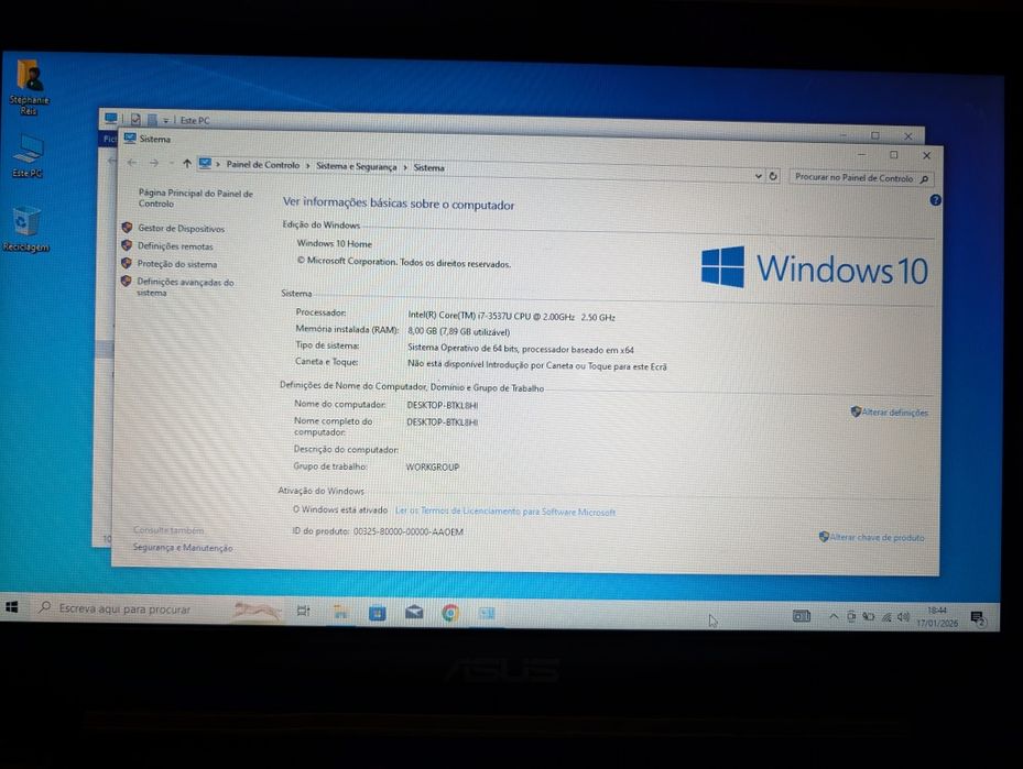 Portátil ASUS k56c