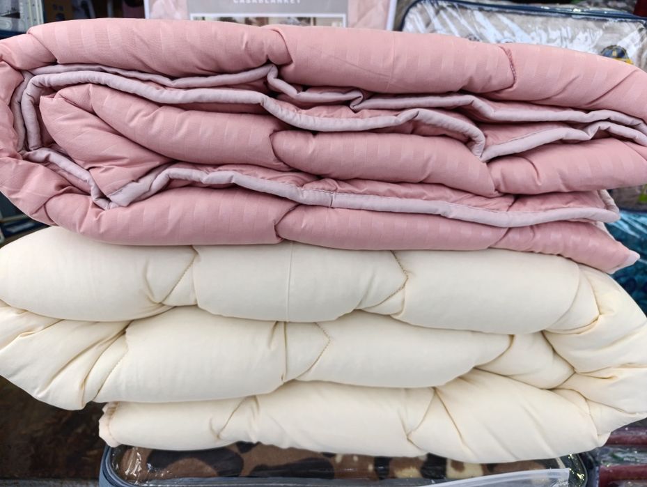 Ковдра вовняна зимова ТЕПЛА. Якісне пошиття. Фабрична. 400гр/м.кв. VLA