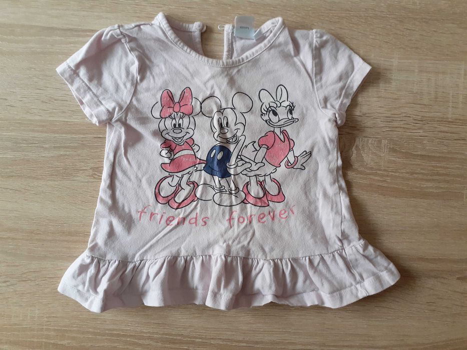t-shirt bluzka na krótki rękaw r. 86 cm Disney baby