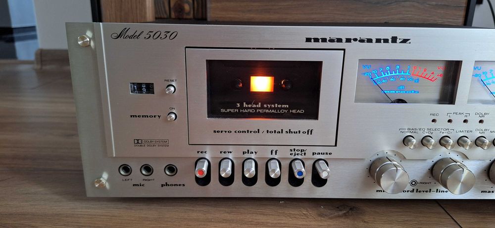 POTĘŻNY Magnetofon MARANTZ 5030 ! IDEALNY STAN! OKAZJA ! Polecam !