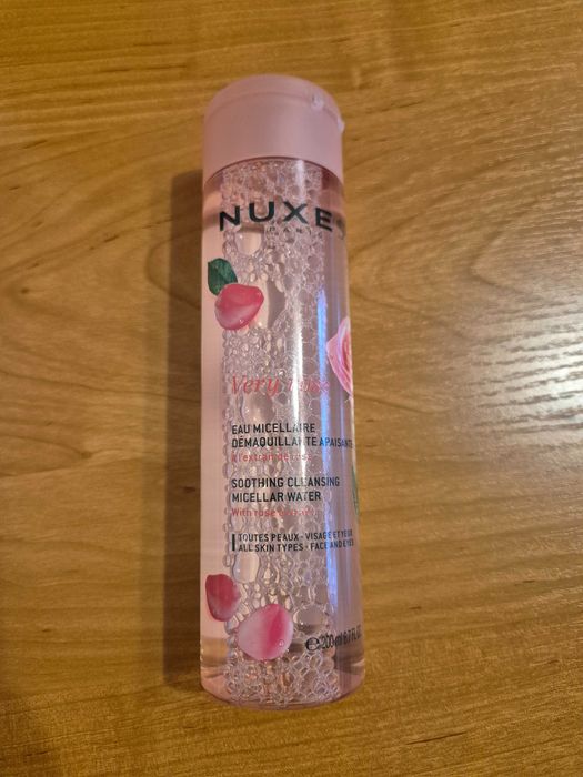 Nuxe Very Rose Łagodząca woda micelarna 3 w 1