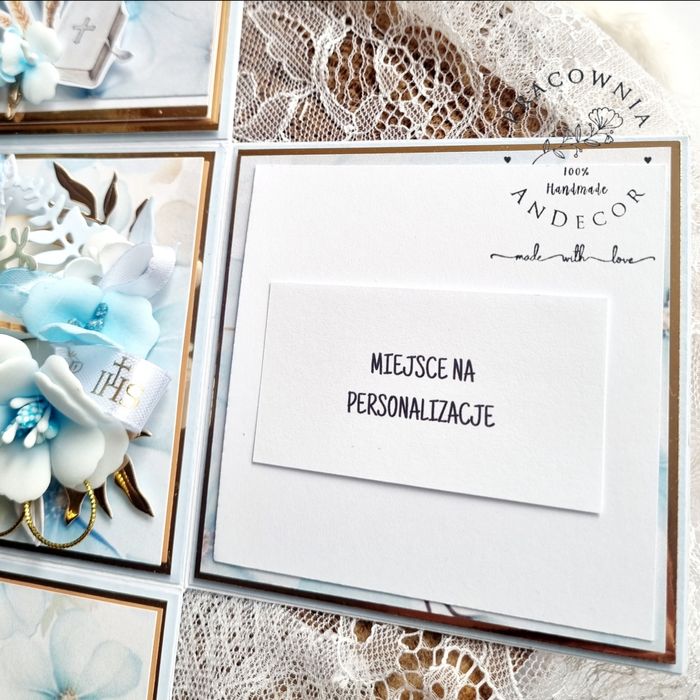 Exploding box komunijny