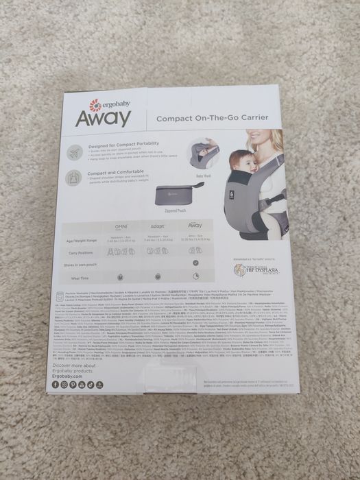 Marsúpio / porta bebés Ergobaby Away
