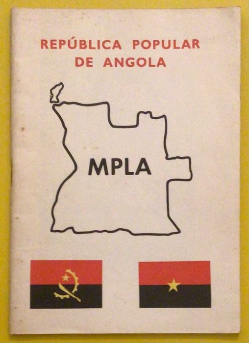 REPÚBLICA POPULAR DE ANGOLA - MPLA - Lisboa 1975 -Muito Raro
