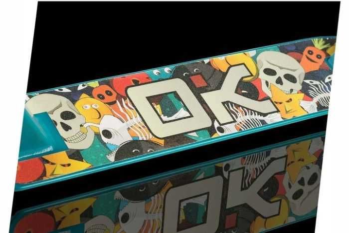 Soke Go Hulajnoga wyczynowa do 100 kg żółty/niebieski