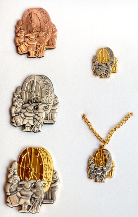 Серебро Швейцария женская Брошь Карнавал Swiss Switzerland Жіноча