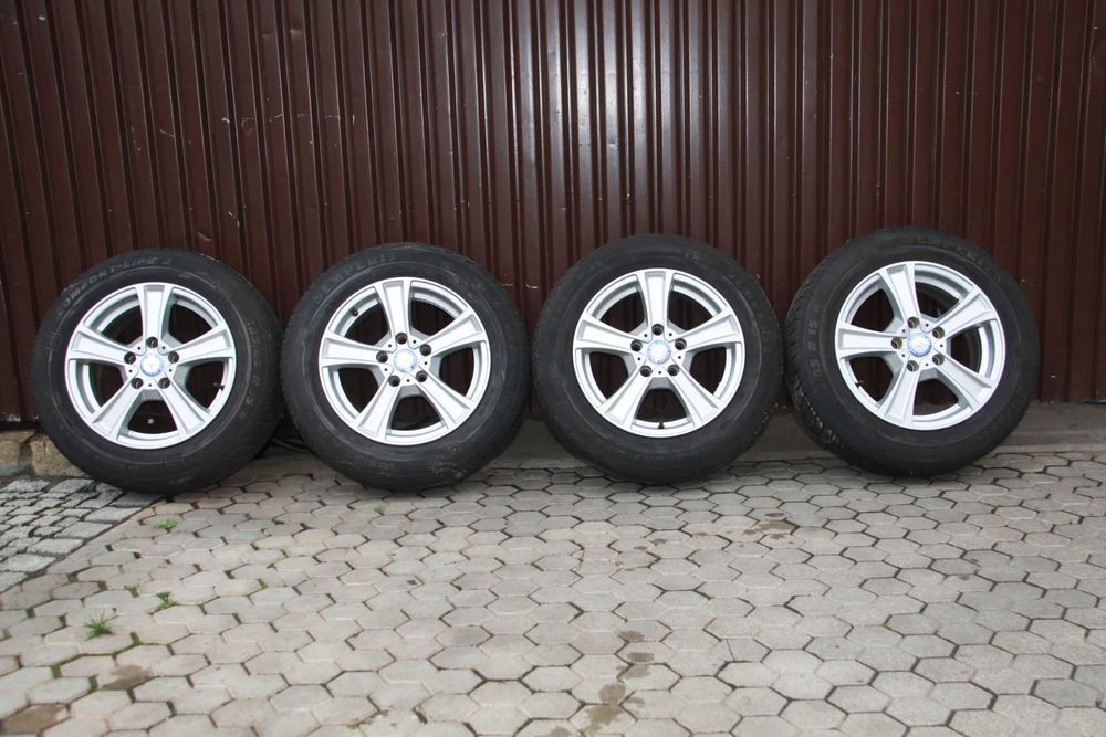 Koła Alufelgi  Mercedes A , B  Klasa 6,5 x15 , 5x112 ET 38 . 185 /65 R 15