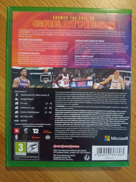 Nba2k23 Xbox series