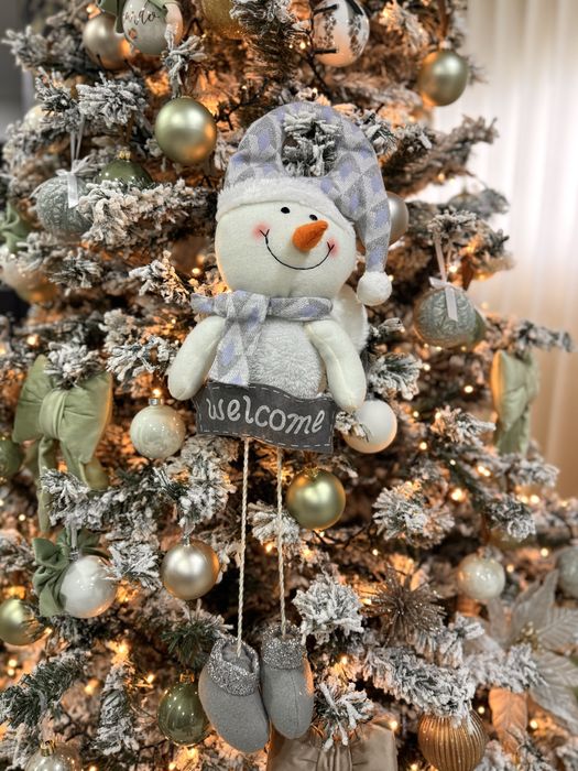 Enfeite Natal Boneco de Neve - como novo
