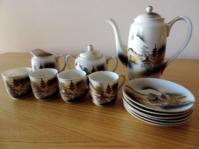 Serviço de café chinês