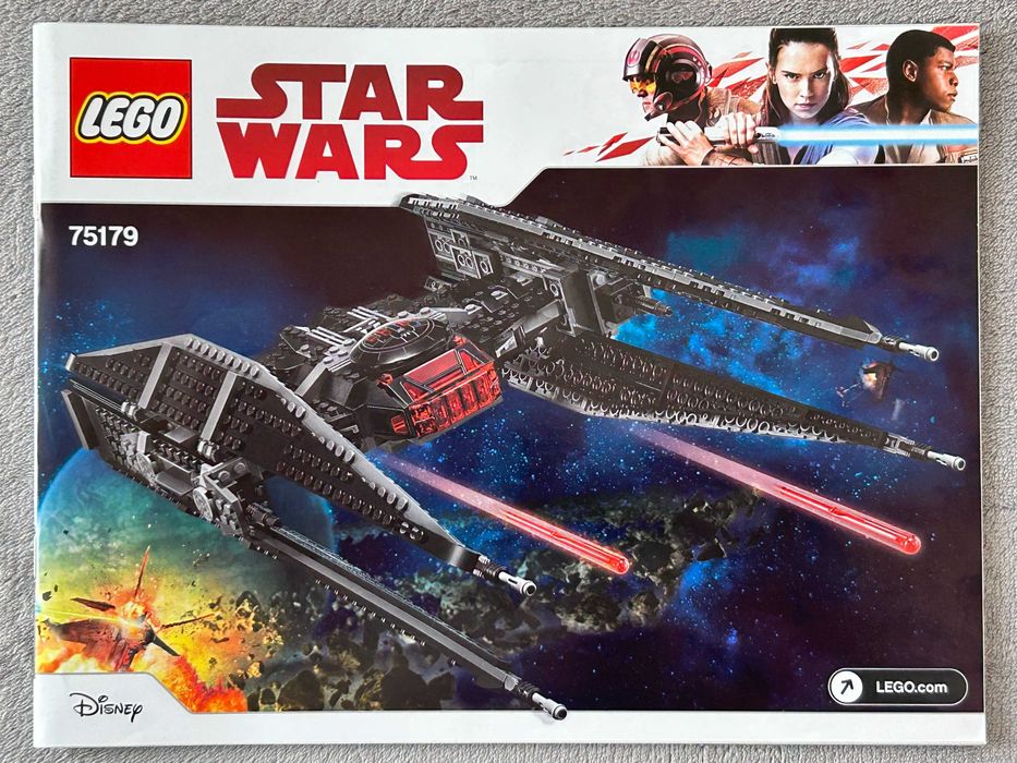 Klocki Lego Star Wars 75179 Myśliwiec TIE Kylo Rena, kompletne