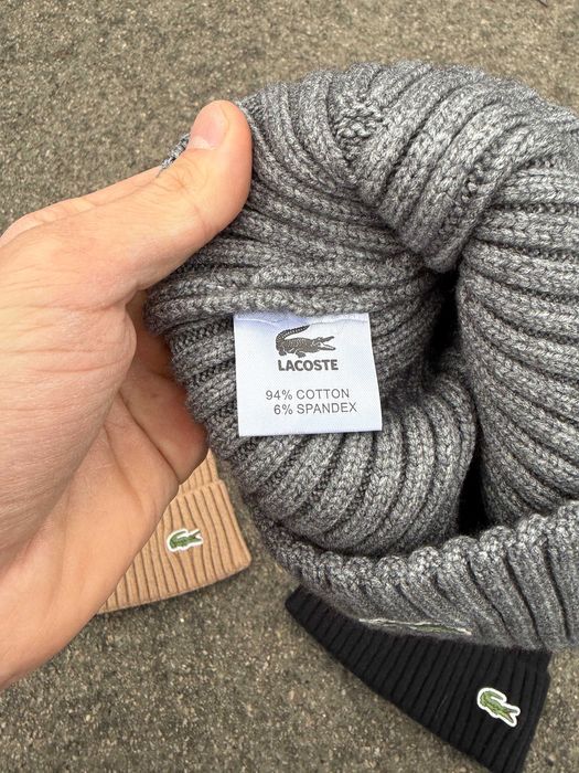 Шапка Lacoste | Зимова шапка Лакоста | Унісекс Lacoste