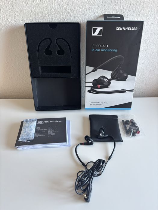 Sennheiser IE 100 PRO – Auscultadores In-Ear de Monitorização  Novos