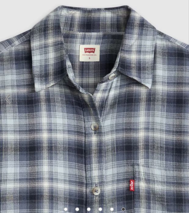 Жіноча фланелева сорочка рубашка levis