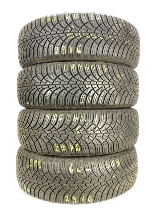 2x 185/60 R15 Goodyear UG9 opony zimowe 6 mm / montaż wysyłka