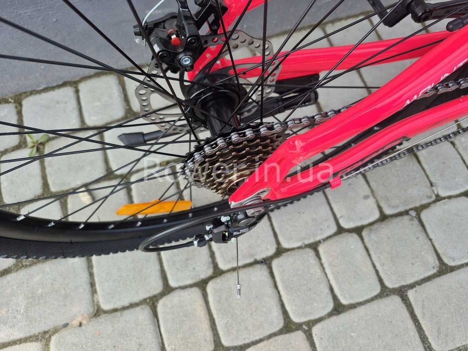 Велосипед гірський дитячий для 8-12 років 24" Compass Рама 11" pink-black