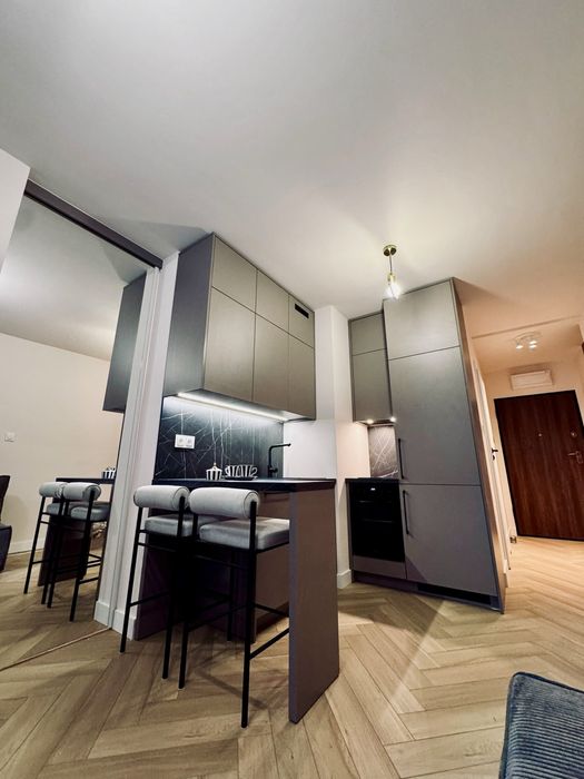 Luksusowy, nowy 2-pokojowy apartament z tarasem 16 m² na wynajem Rezydencja Ogród Saski, ul. Jasna 7