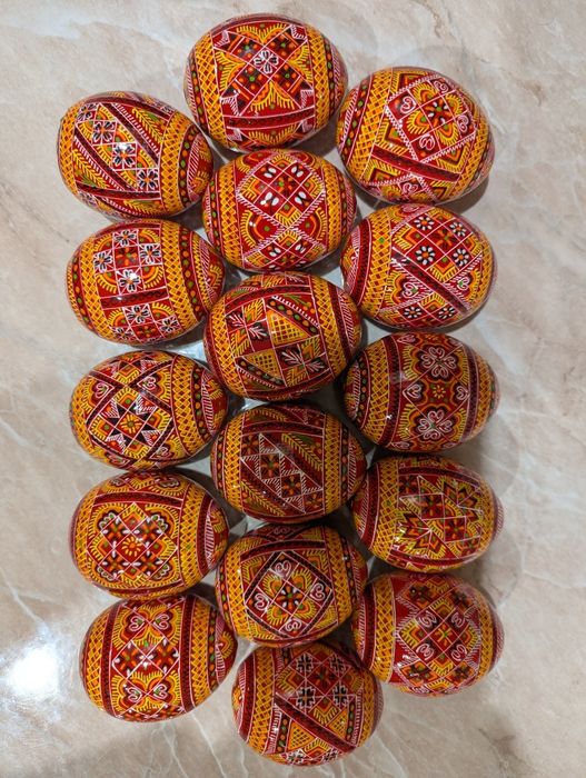 Гуцульські дерев'яні писанки