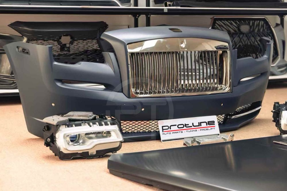 Рестайлинг обвес Rolls-Royce Wraith Бампер Решетка Капот Фары