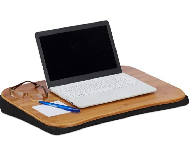 Podkładka pod laptopa, tablet Relaxdays bambus nowa okazja