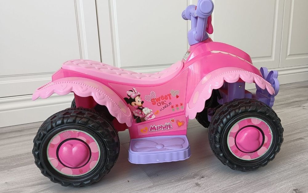Quad dziecięcy motorek elektryczny samochód minnie mouse
