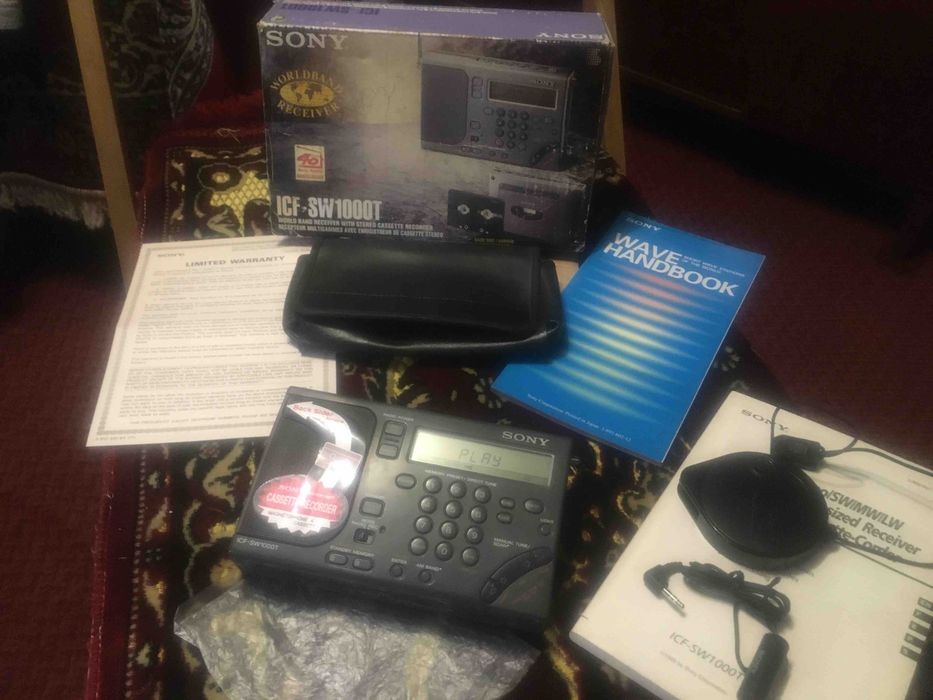 Радиоприемник Sony Сони ICF SW1000T