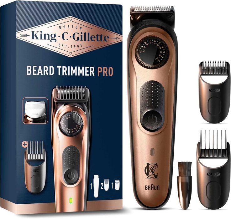 KING C GILLETTE BEARD TRIMMER PRO trymer golarka do brody