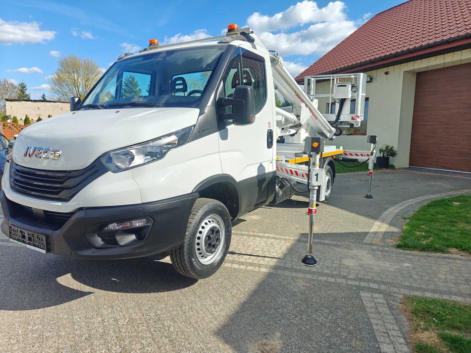 Zwyżka Podnośnik Koszowy Iveco Daily VI 2.3 Multitel HX200 20 Metrów UDT