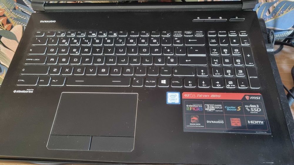 Portátil Gaming MSI GT62 Titan 8RG de 15.6"